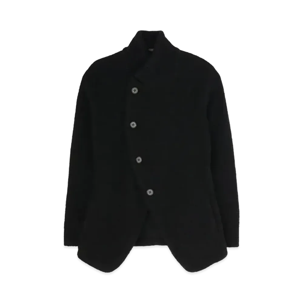 Yohji Yamamoto Y's WOOL POLYESTER PILE ASSYME JACKET "Black"
