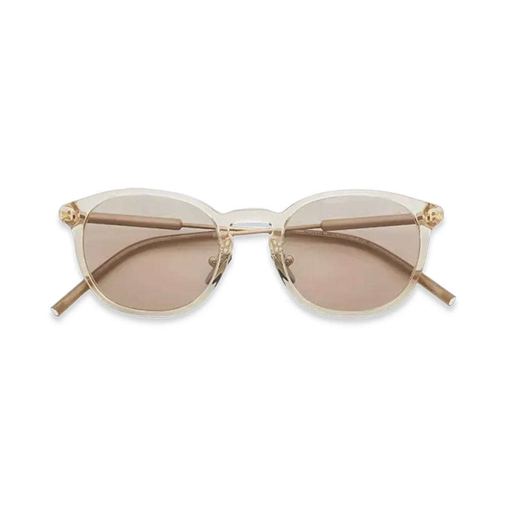 MONCLER Barbb Round Sunglasses "Grey"