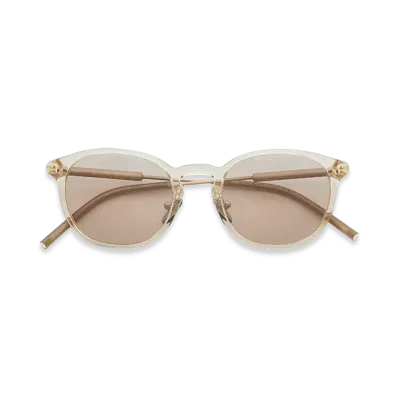 MONCLER Barbb Round Sunglasses "Grey"