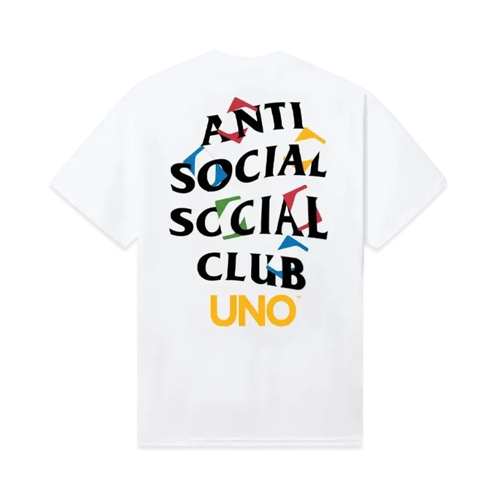 ANTI SOCIAL SOCIAL CLUB x UNO Draw Two Tee "White"