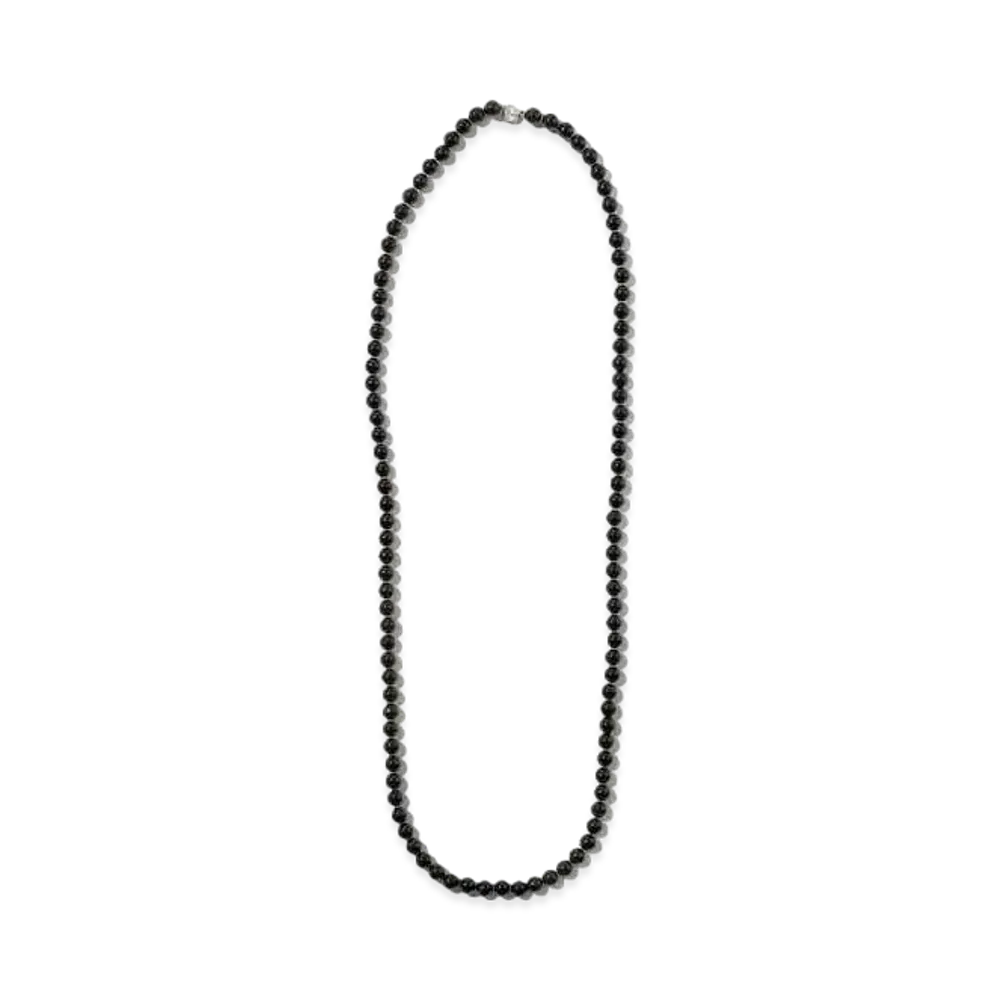 Needles Necklace Black Onyx "Black"