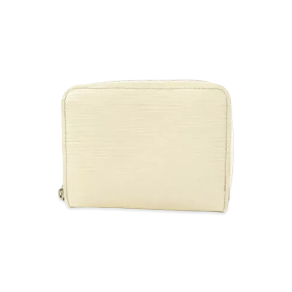 Louis Vuitton Zippy Coin Purse Epi "Ivoire"