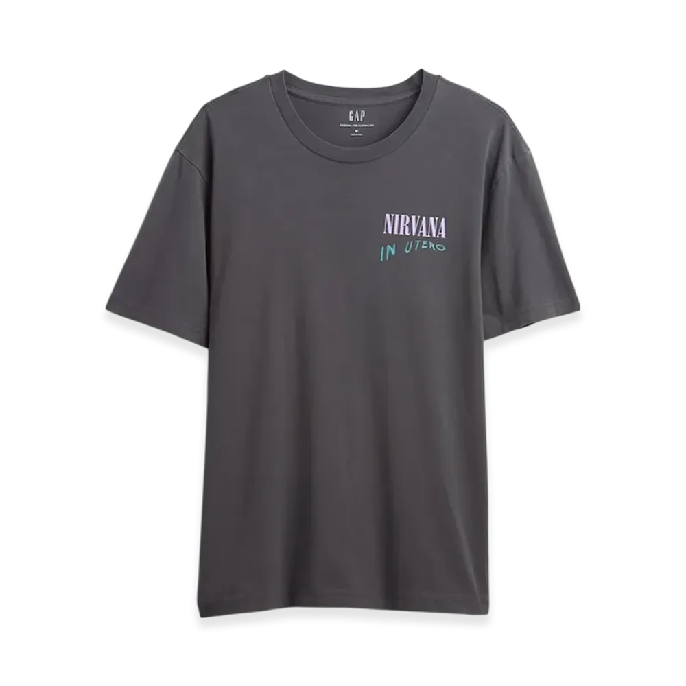 GAP Nirvana Relaxed Graphic T-Shirt "Moonless Night"