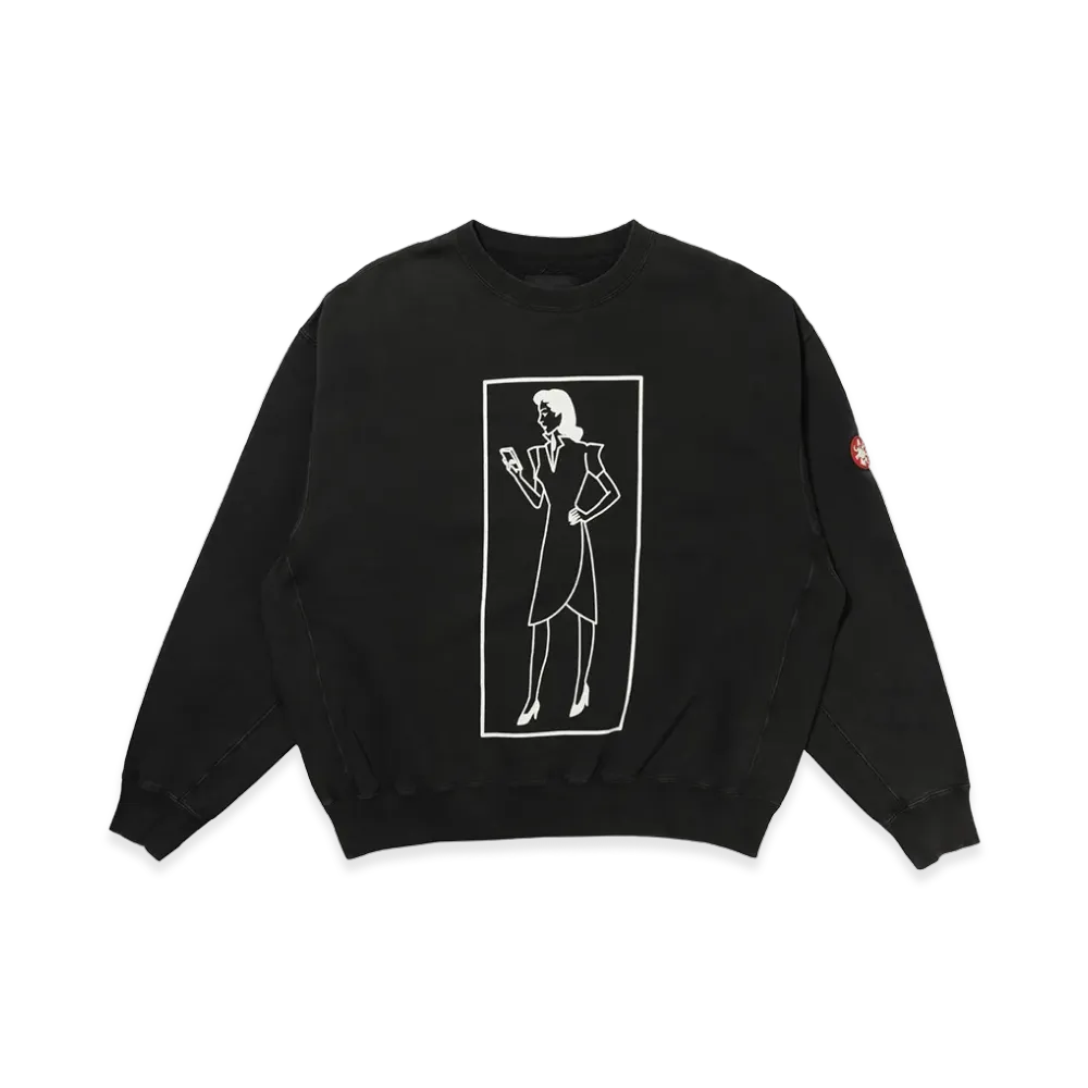 WORKSOUT x C.E Aoyama Exclusive Crewneck Sweat "Black"