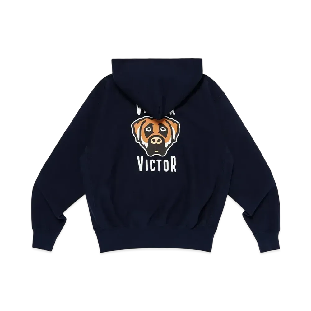 Victor Victor Worldwide Heavyweight Hoodie "Navy"