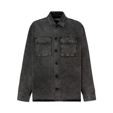OFF-WHITE Oversized Arrows Denim Shirt "Black"