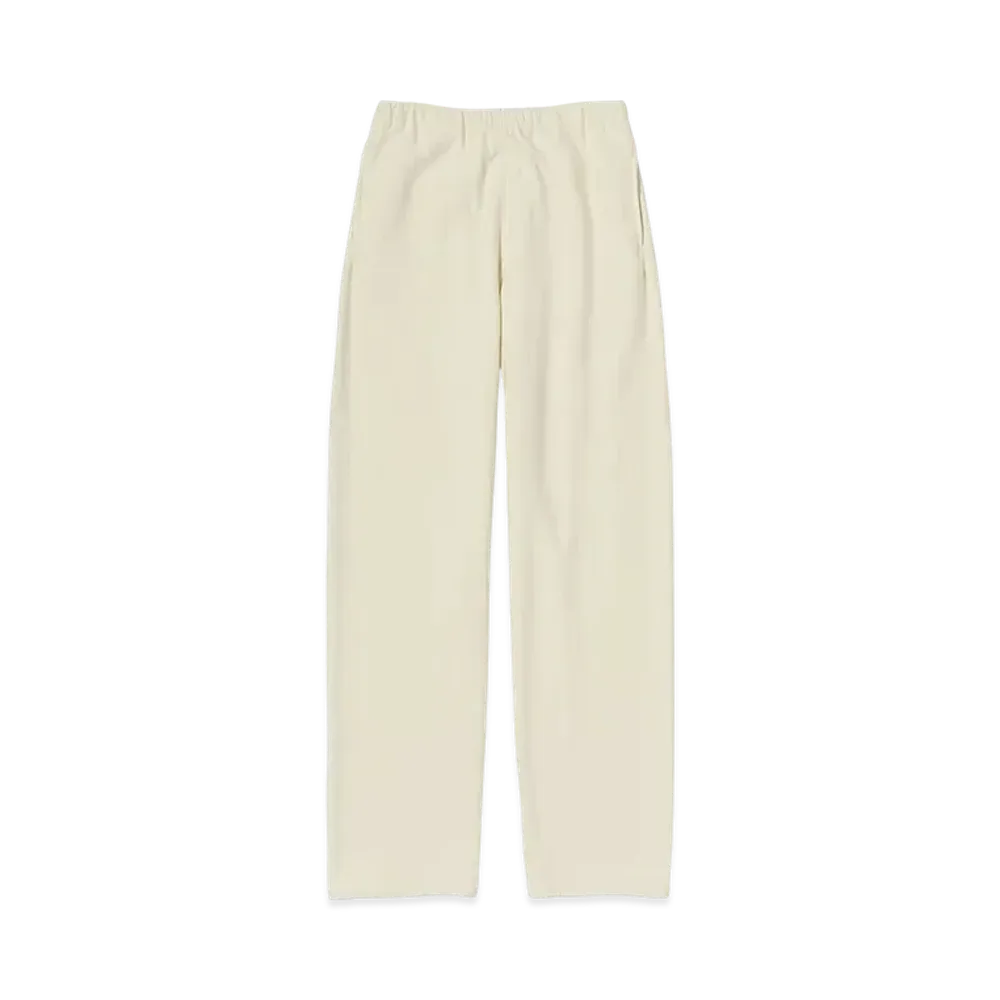 AURALEE Smooth Soft BD Sweat Pants "Smoky White"