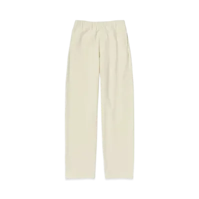 AURALEE Smooth Soft BD Sweat Pants "Smoky White"