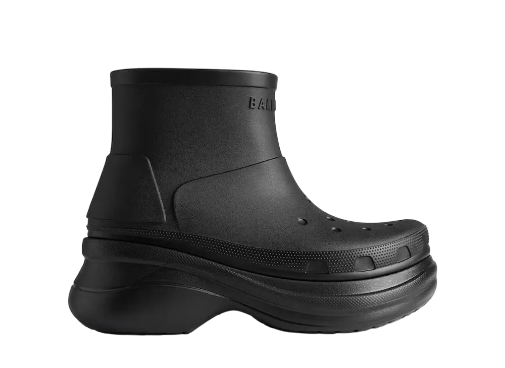 BALENCIAGA Crocs Bootie "Black"