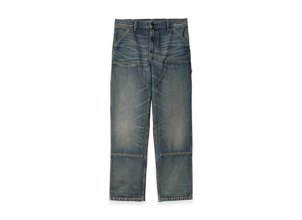 Carhartt WIP Double Knee Pant "Blue/Worn Used Wash"