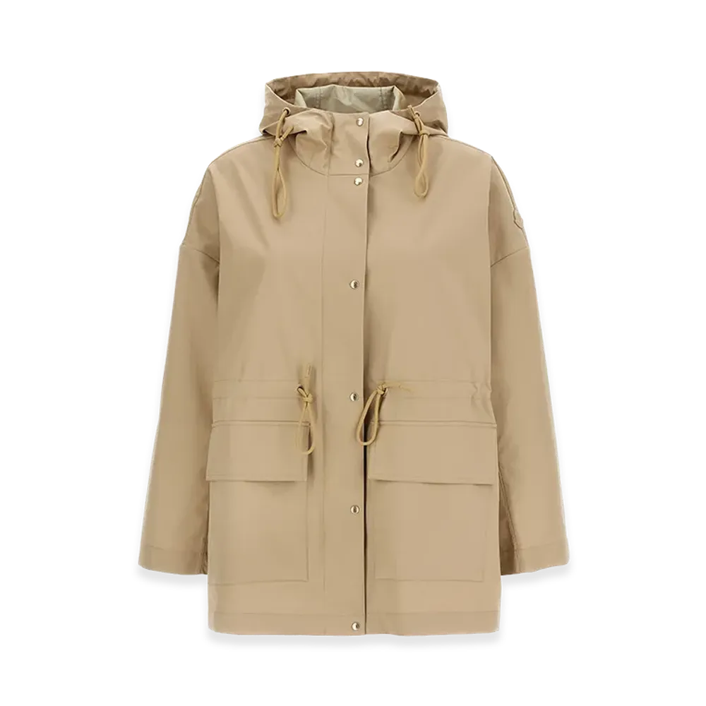 MONCLER Women's Gaillon Parka Coat "Beige"