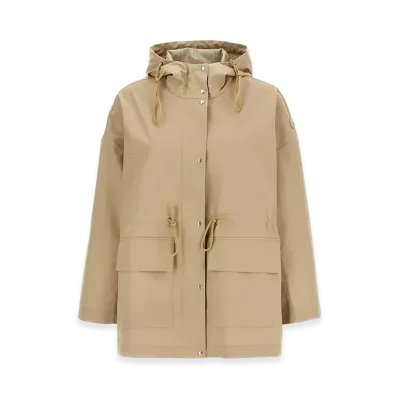 MONCLER Women's Gaillon Parka Coat "Beige"