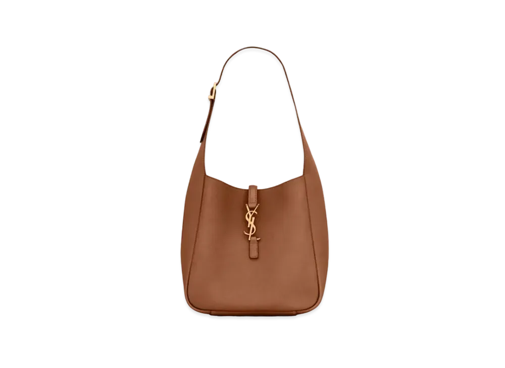 Saint Laurent LE 5 A 7 Supple Small in Grained Leather "Fox"