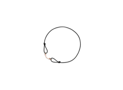 Tiffany & Co. Smile Bracelet "Rose Gold/Black"