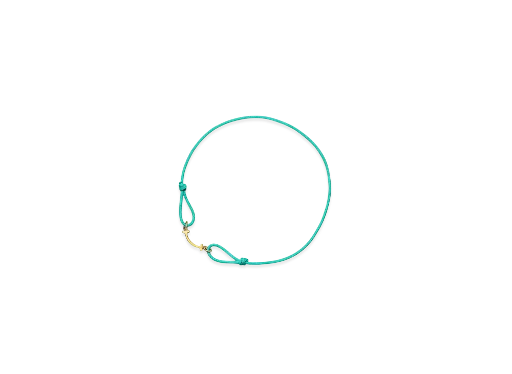 Tiffany & Co. Smile Bracelet "Yellow Gold/Blue"