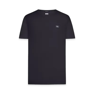 C.P. Company Short-Sleeved Cotton T-Shirt "Black"