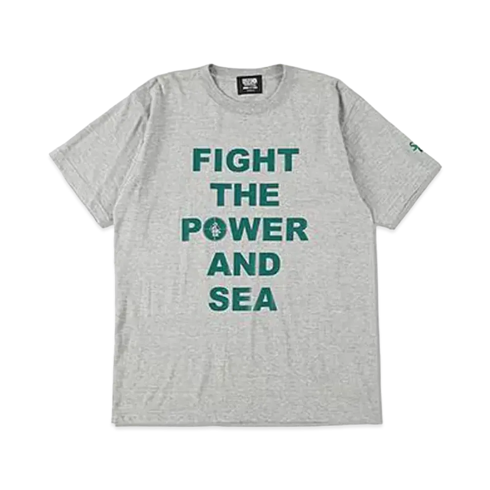 WIND AND SEA x Public Enemy -DTRT_FTP- S/S Tee "Gray"