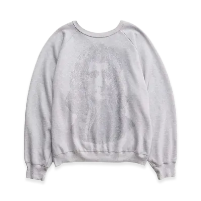 NICENESS C.Isaac Double-Faced Cotton Melange Sweatshirt "Gray"