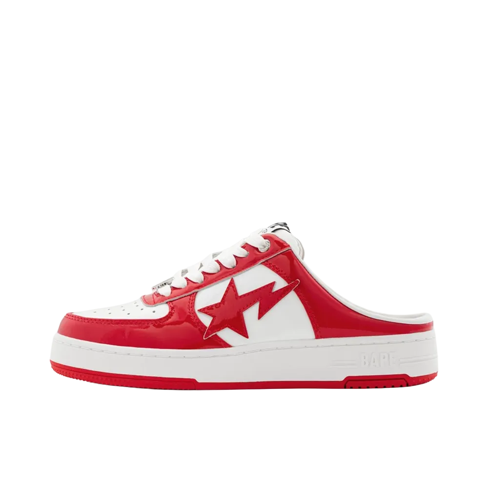 A BATHING APE Women's BAPE STA Clog #1 "Red"