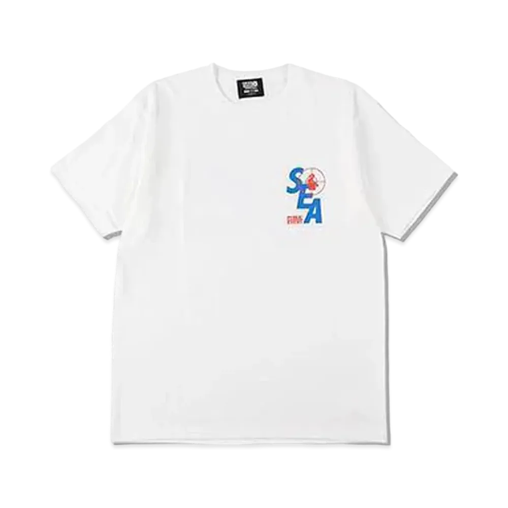 WIND AND SEA x Public Enemy -ENEMY- S/S Tee "White/Blue"