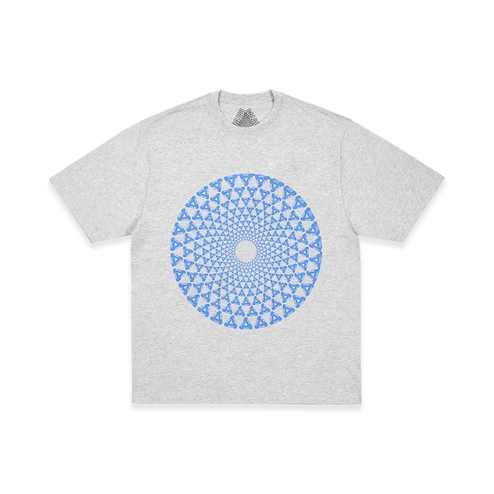 PALACE Swirly T-Shirt "Grey Marl"