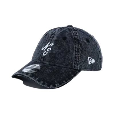 NEW ERA 9Twenty Chemical Wash Classic Logo "Black"