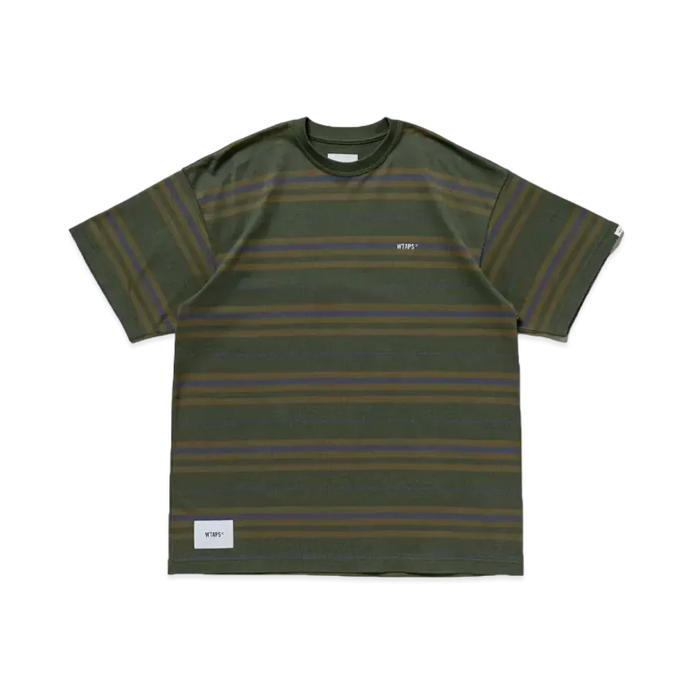 WTAPS Bdy 02 / SS / Cotton. Textile. Sign "Olive Drab"