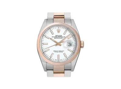 ROLEX Date-Just 36 White Dial 126201