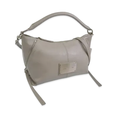 Matin Kim Side Zipper Two Way Bag "Grey"