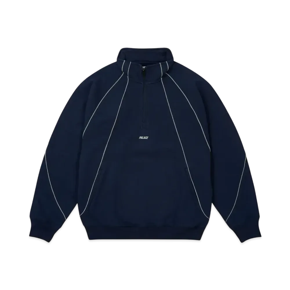 PALACE Reflecto 1/4 Zip "Navy"