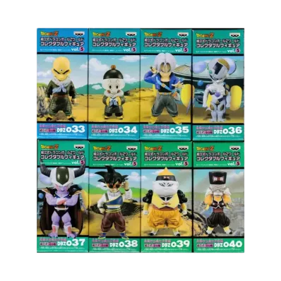 Banpresto Assembly Dragon Ball Z World Collectable Figure Vol.5 The Boy From The Future Complete 8 Piece Set