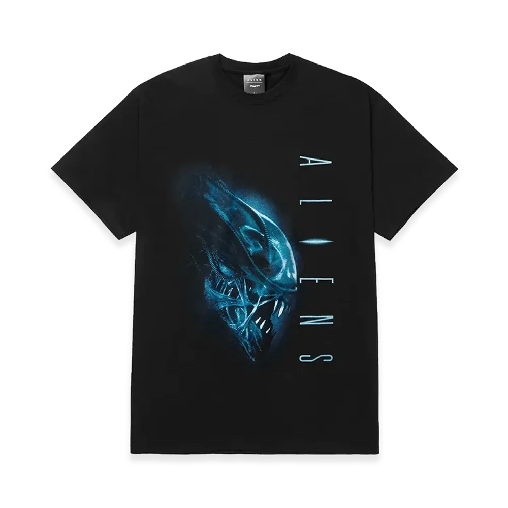 HUF x ALien Xenomorph Tee "Black"