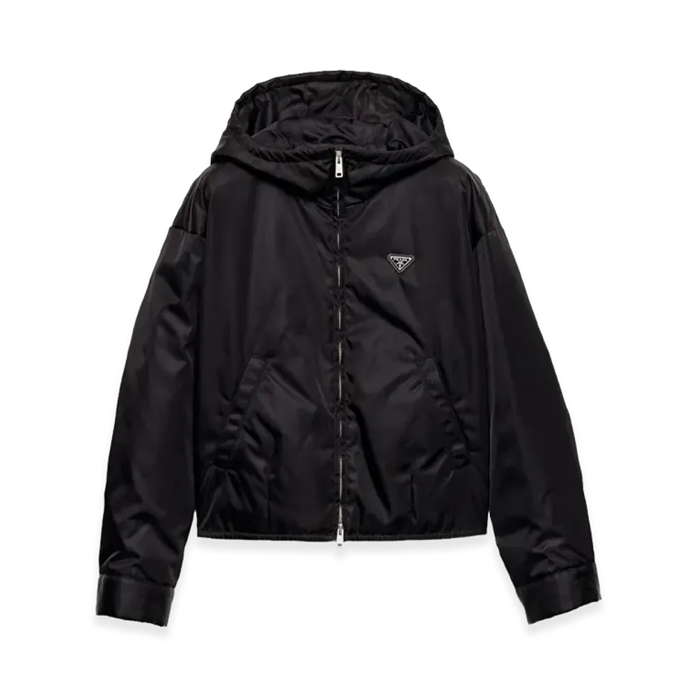 PRADA Women's Re-Nylon Padded Jacket "Black"