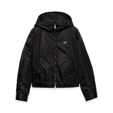 PRADA Women's Re-Nylon Padded Jacket "Black"