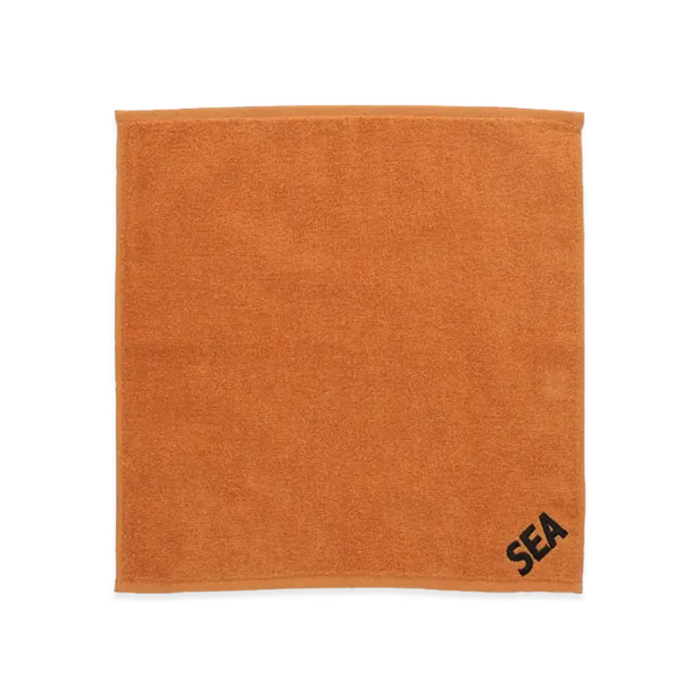 WIND AND SEA Sea Hand Towel "Orange"