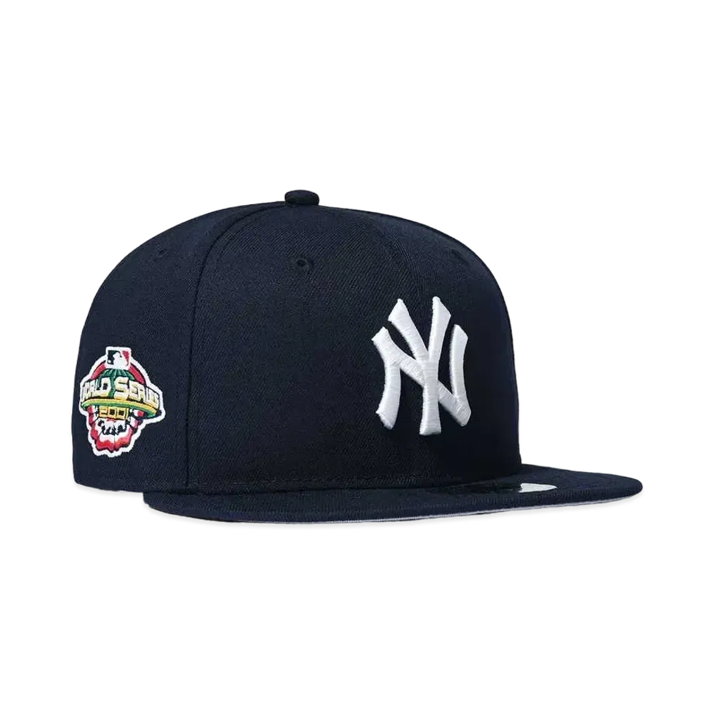 NEW ERA NEW YORK YANKEES WS 2001 59FIFTY "NAVY"