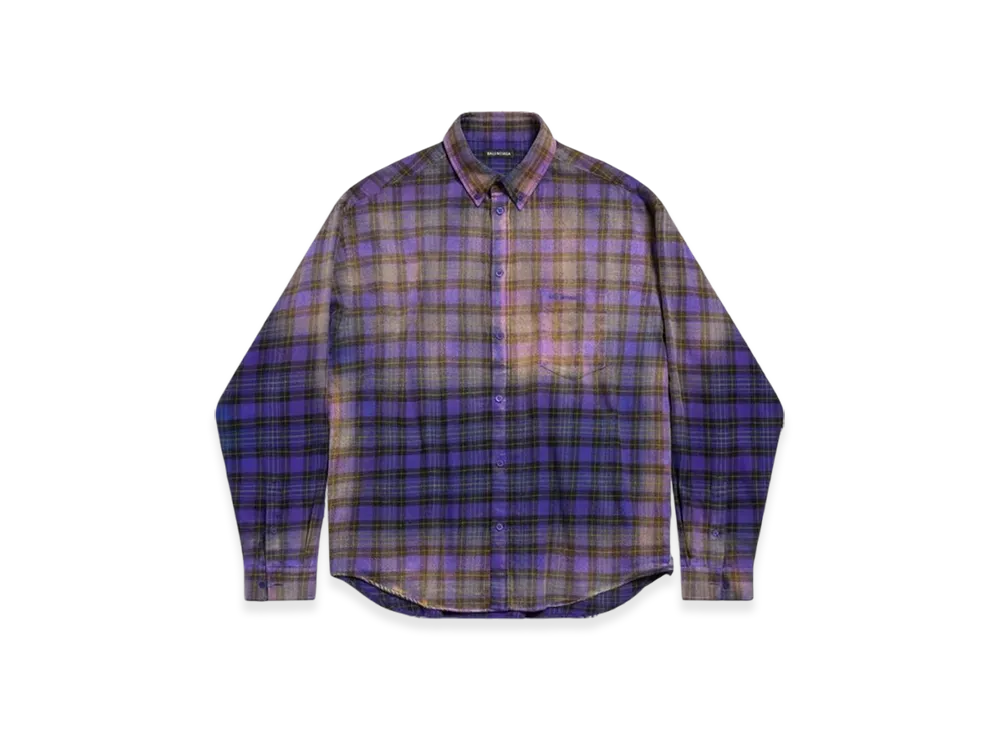 BALENCIAGA Shirt Large Fit "Purple"