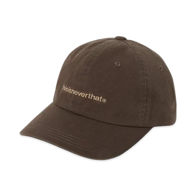 thisisneverthat T-Logo Cap "Brown"