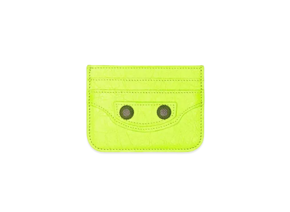 BALENCIAGA Le Cagole Card Holder "Yellow"
