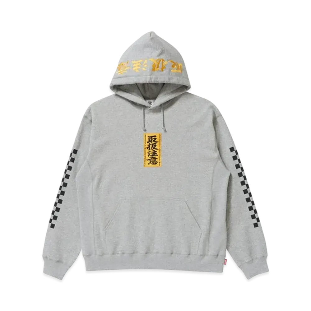 BlackEyePatch x LBWK "HANDLE WITH CARE HOODIE" "Heather Grey"