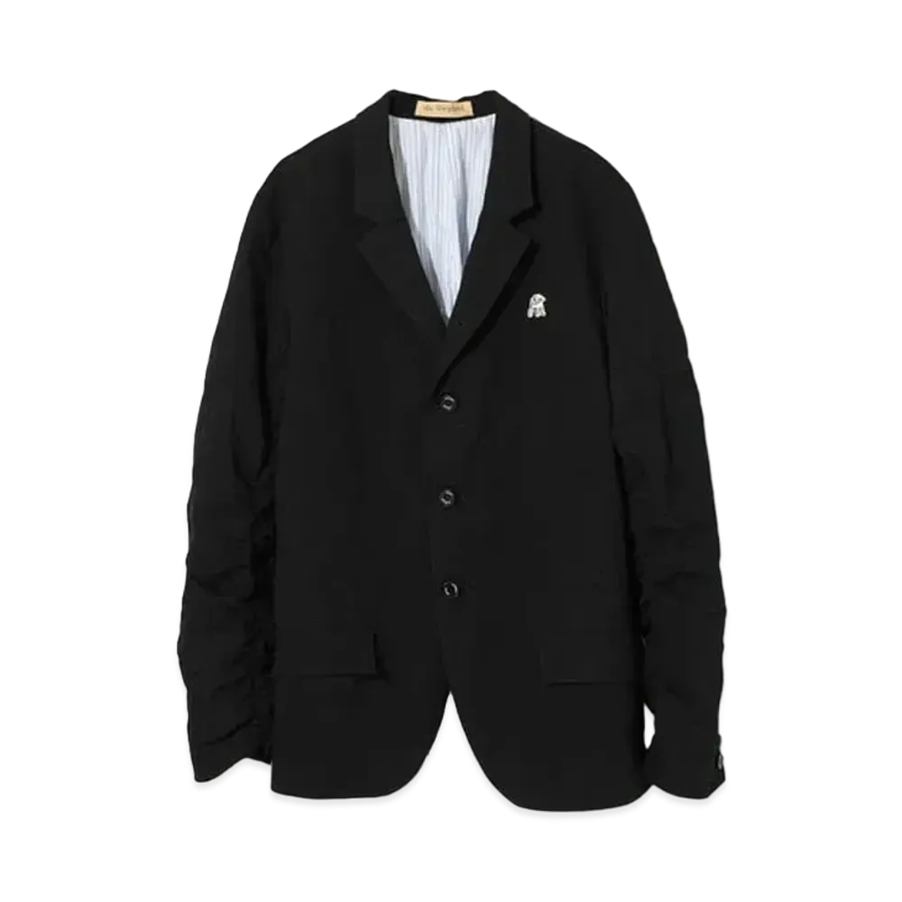 UNDERCOVER The Shepherd Linen Blend Cotton Jacket "Black"