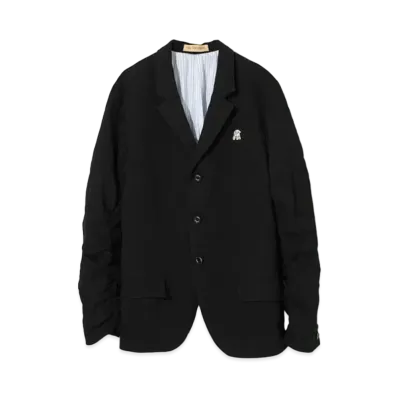 UNDERCOVER The Shepherd Linen Blend Cotton Jacket "Black"
