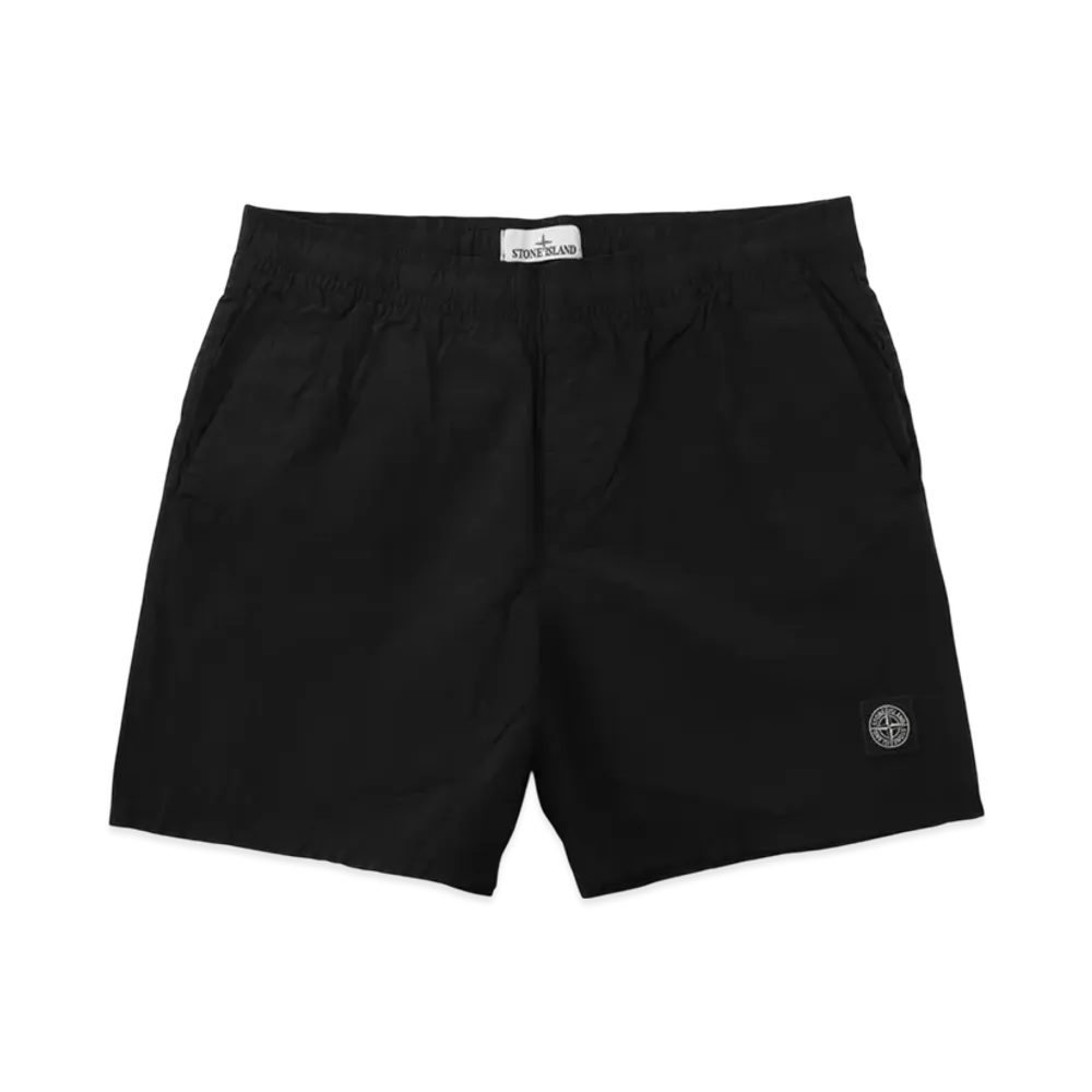 Stone Island Swim Shorts B100009 Nylon Metal in Econyl "Black"