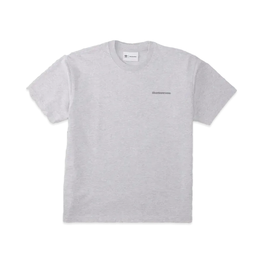 ADIDAS PHARRELL WILLIAMS BASIC T-SHIRT (GENDER NEUTRAL) "Light Gray Heather"