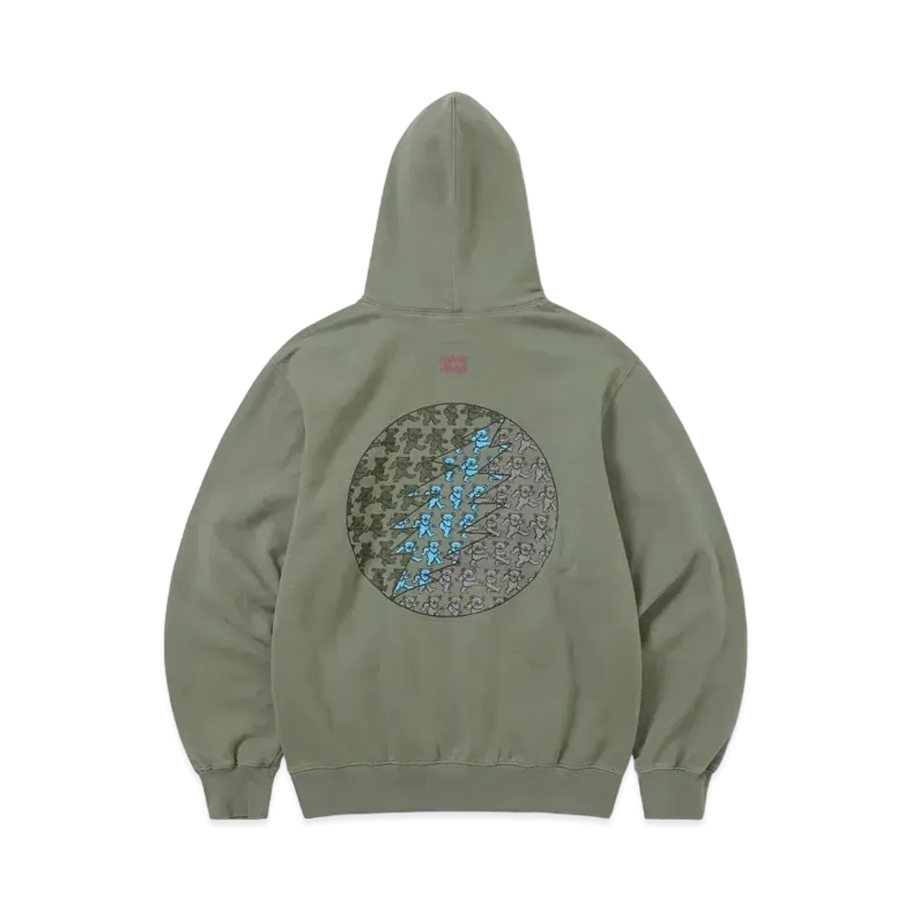 thisisneverthat GD Heart Skeleton Hands Hoodie "Mud"