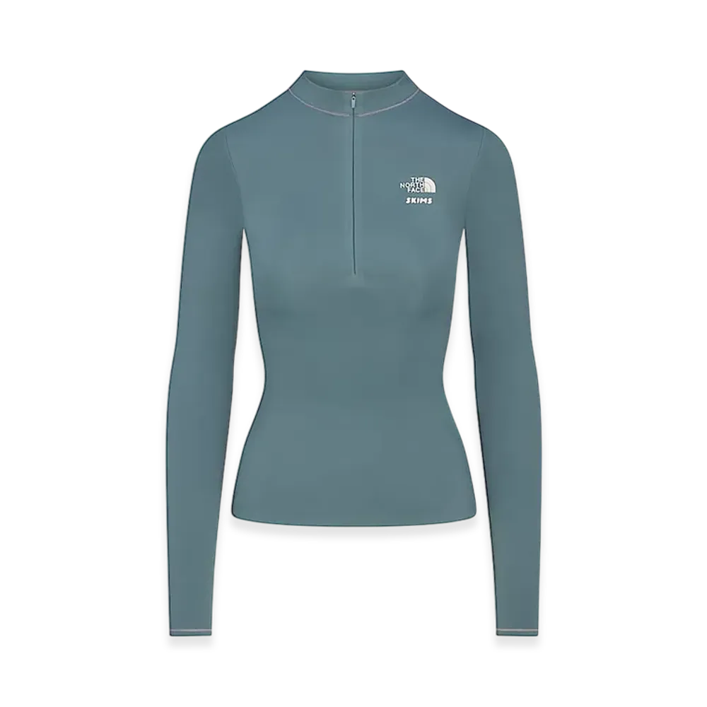 The North Face x SKIMS Women's Refina Long-Sleeve Top "SK Kyanite"