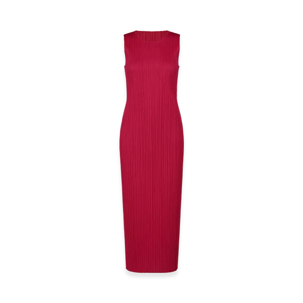 PLEATS PLEASE ISSEY MIYAKE New Colorful Basics 4 "Carmine"