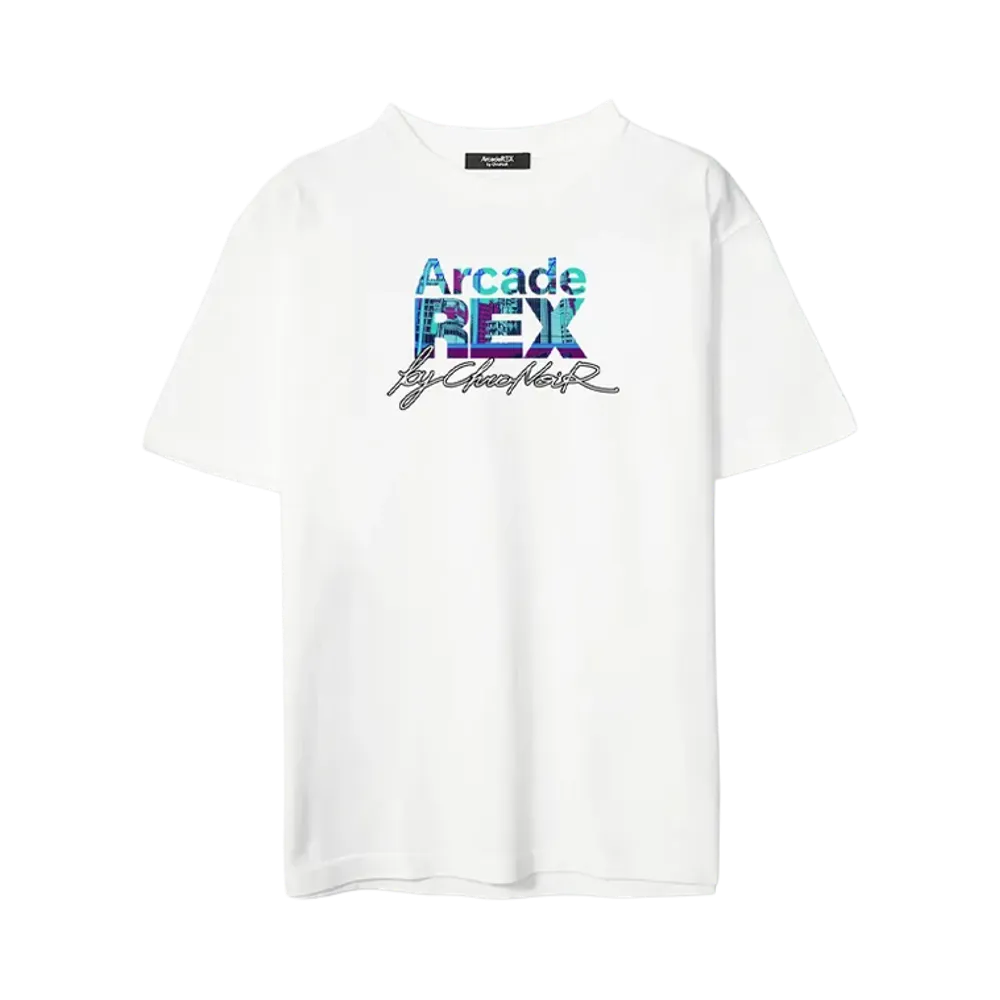 Arcade REX by ChroNoiR \ Arcade REX Key Visual S/S T-SHIRT "WHITE"