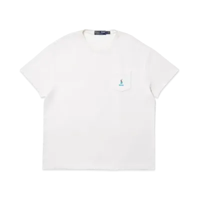 PALACE / Ralph Lauren Waffle Pocket Tee "White"