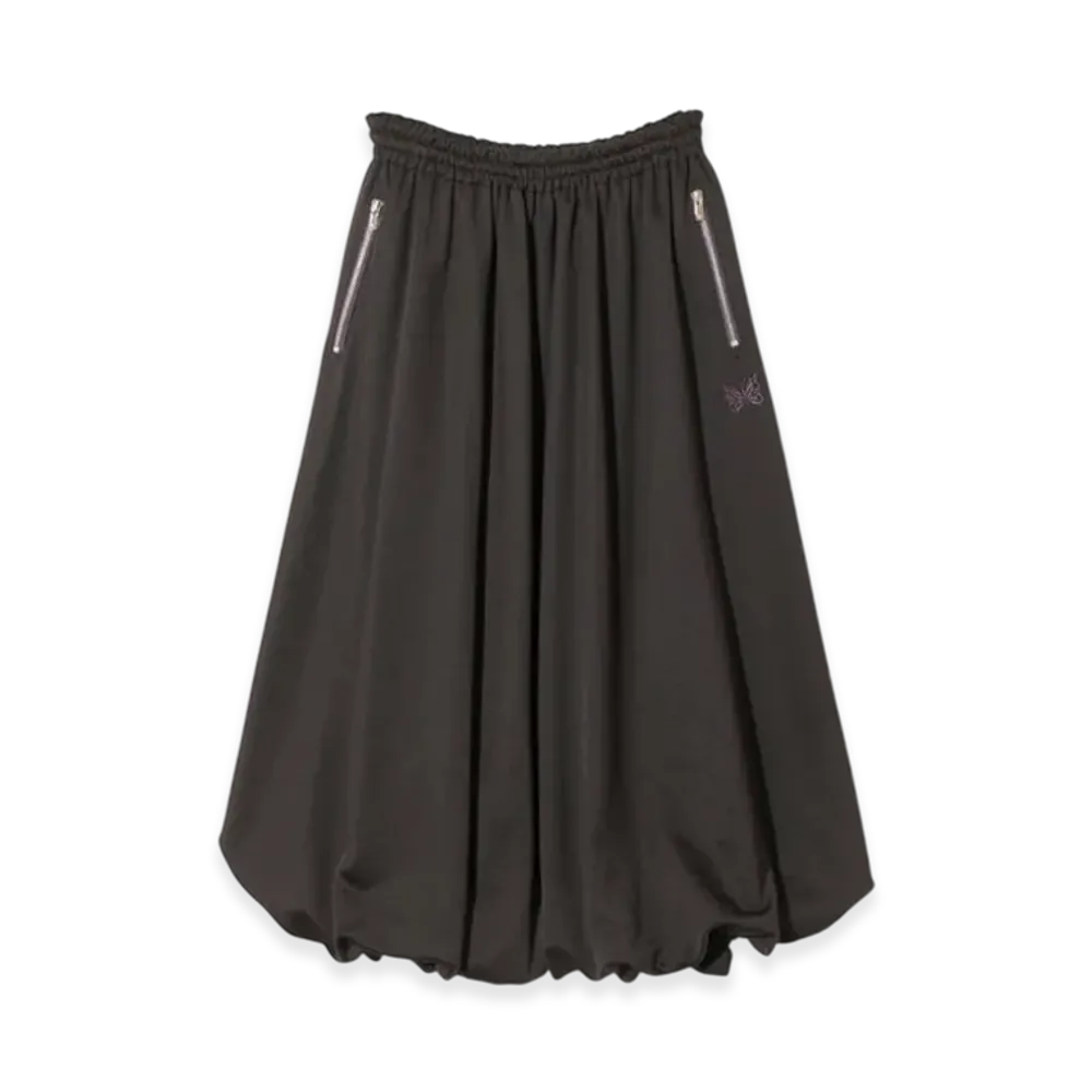 NEEDLES Balloon Track Skirt - Bright Jersey "Brown"
